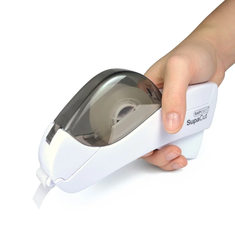 Rapesco Tape dispenser Supacut, automatic, white