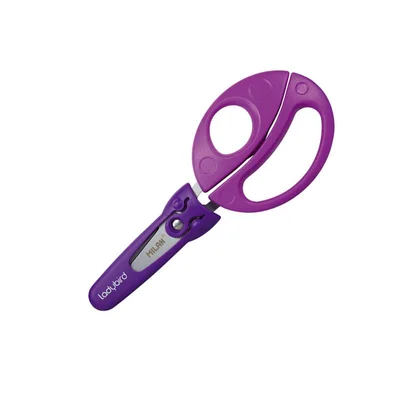 Milan Scissors Ladybird, children’s, with guard, 15 cm, assorted colors
