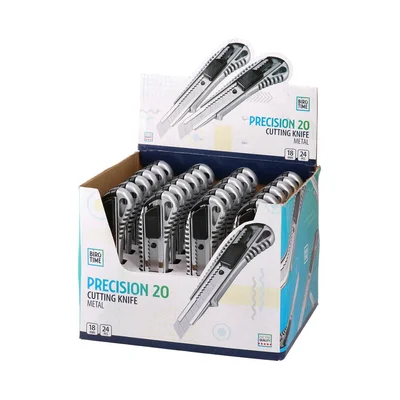 Biro Time Precision Utility Knife, metal, 18 mm