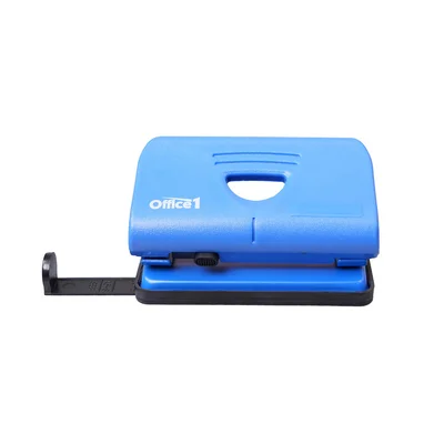 Office 1 Перфоратор P15, за 15 листа, син