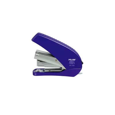 Milan Stapler Acid Compact, 24/6, for 20 sheets, blue