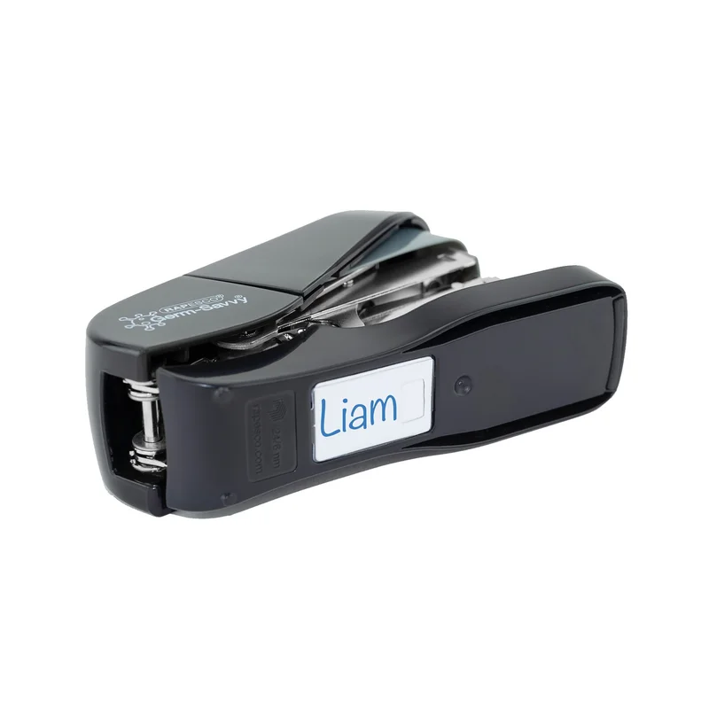 Rapesco Stapler Eco Germ-Savvy 1688, 24/6, for 35 sheets, black
