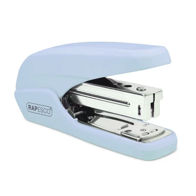 Rapesco Stapler X5-25PS, 24/6, for 25 sheets, light blue