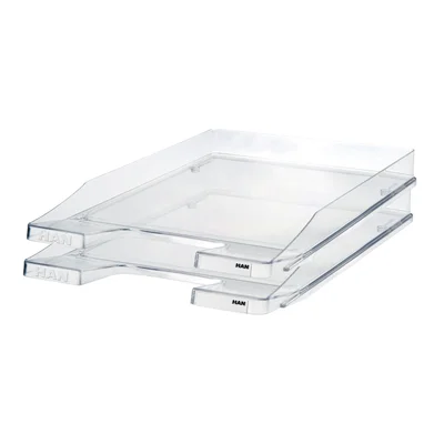 HAN Horizontal Tray Junior, low, transparent