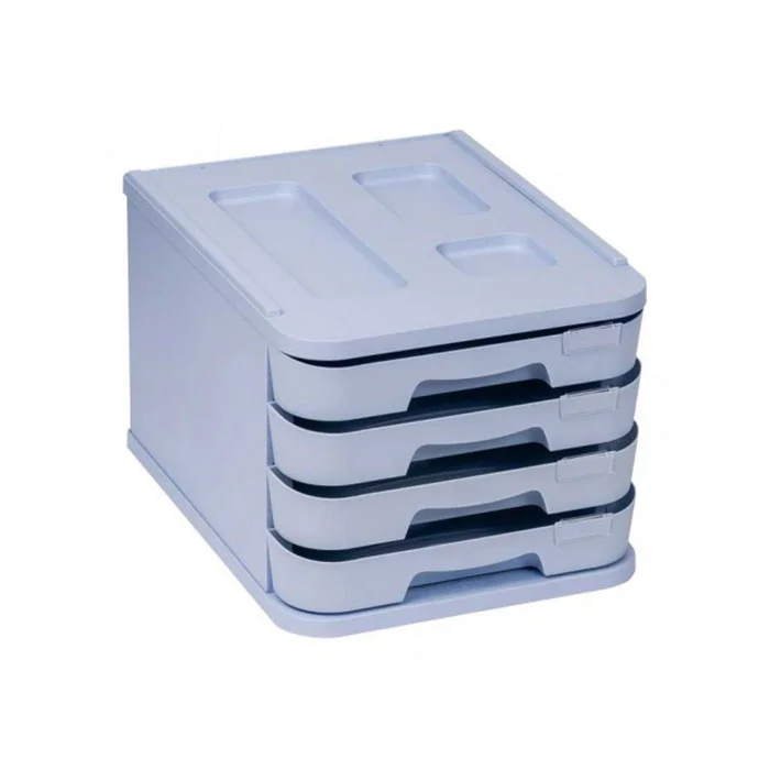 FAIBO 4-DRAWER BOX PASTEL BLUE