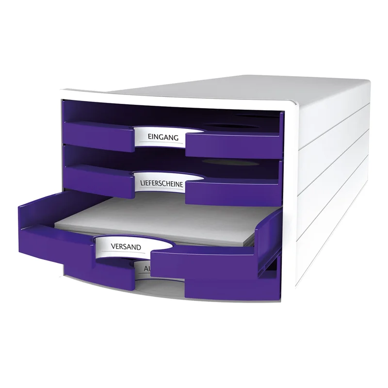 HAN Drawer box Impuls Trend, 4 drawers, purple