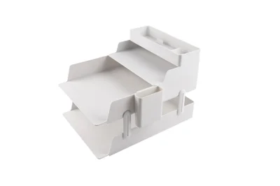 Sworld Horizontal Desk Organizer, Beige