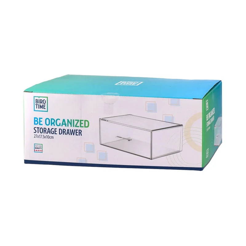 Biro Time Be Organized Storage Box, with drawer, 27 x 17.5 x 10 cm
