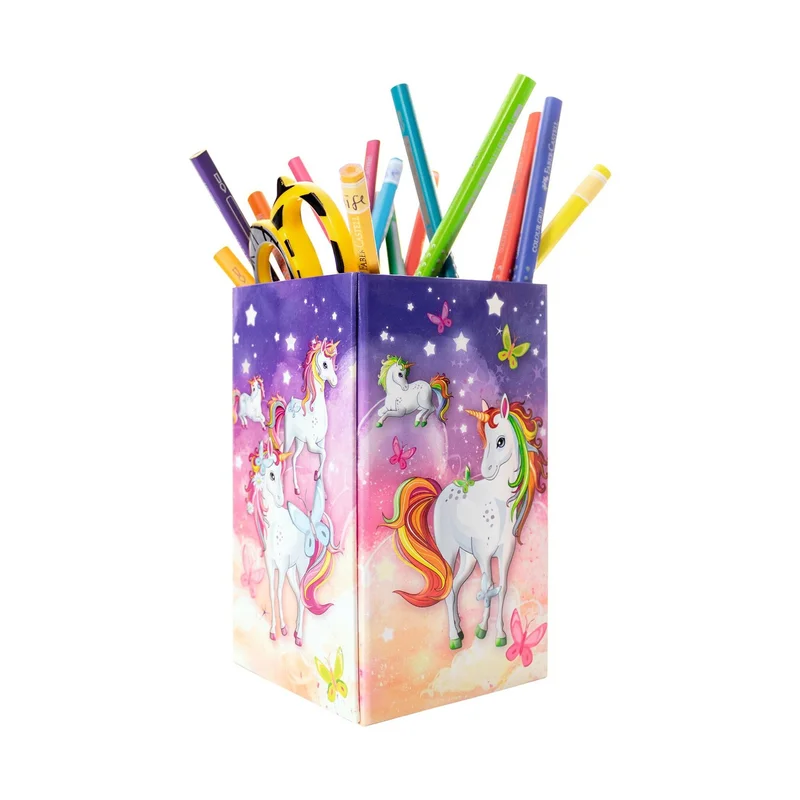 Herma Pencil holder Unicorn, cardboard
