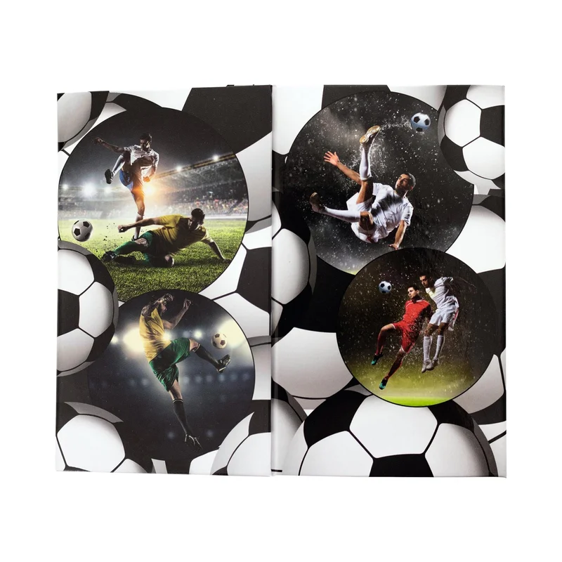 Herma Pencil holder Football, cardboard