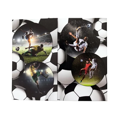 Herma Pencil holder Football, cardboard