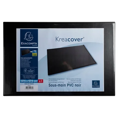 Exacompta Desk pad Keracover, 37.5 x 57.5 cm, black