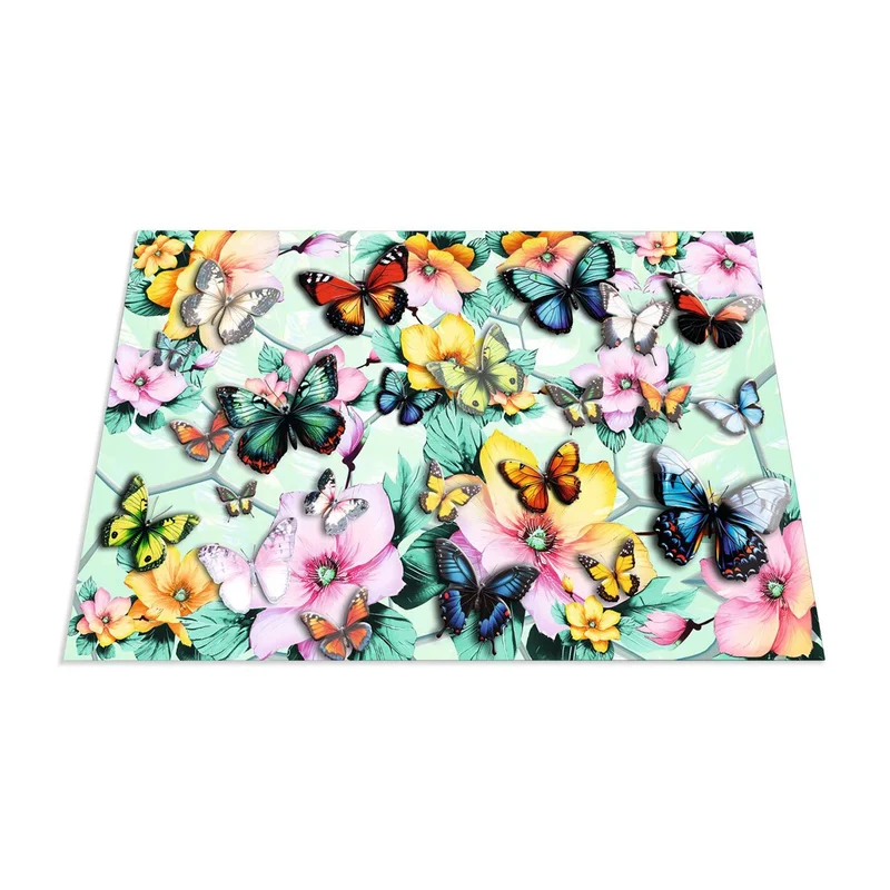 Herma Desk pad, cardboard, butterflies