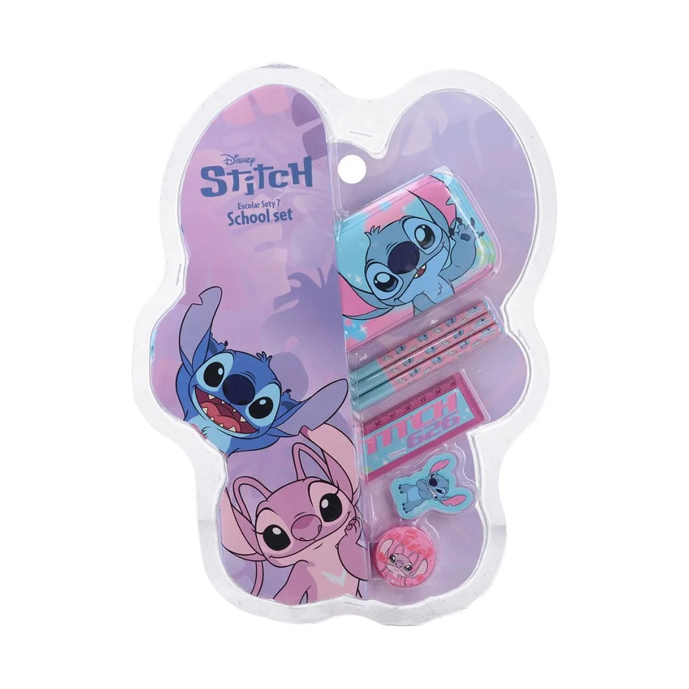 Best Buy Escolar Sety Stationery Set, Stitch