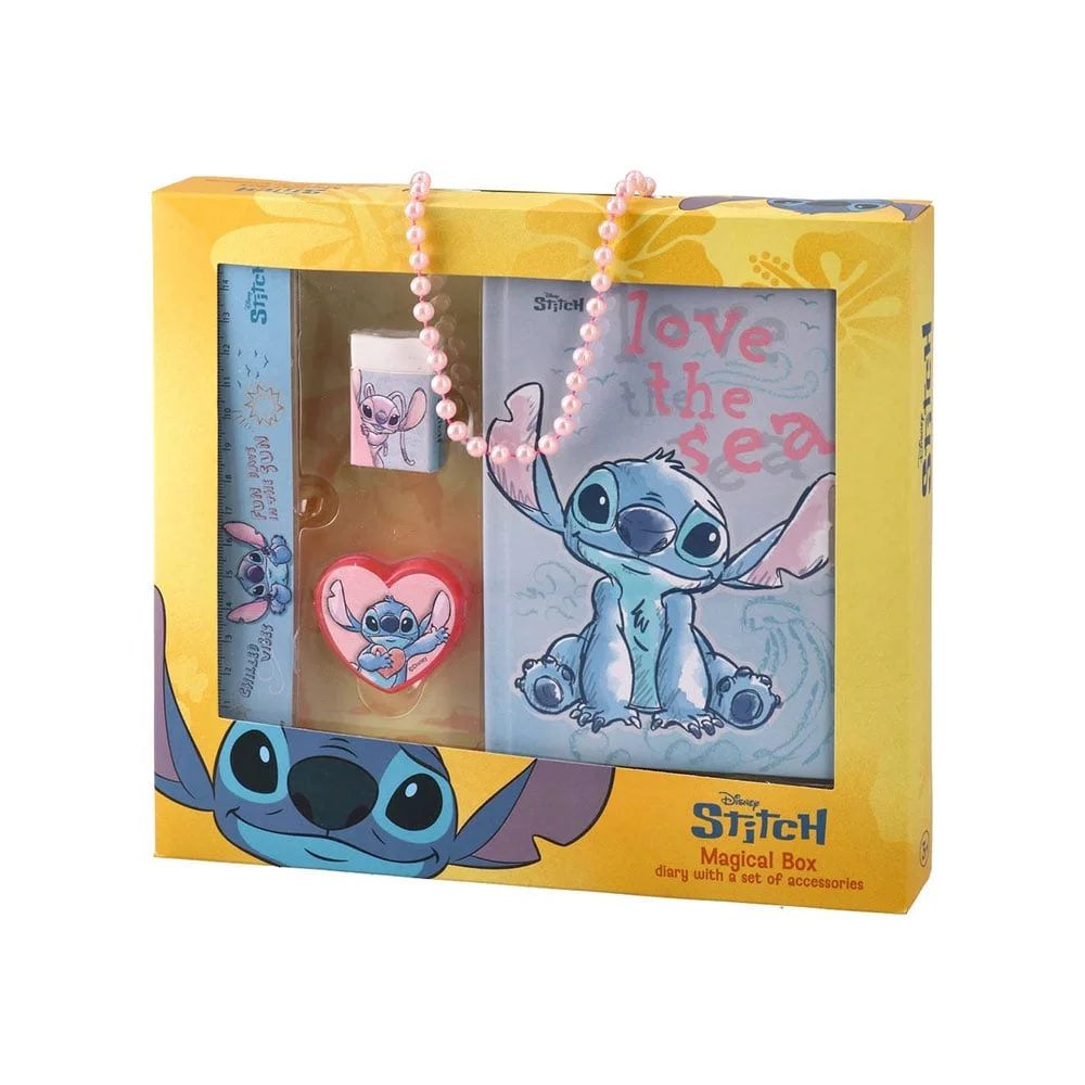 Best Magical Box Notebook with Accessories Set, Stitch