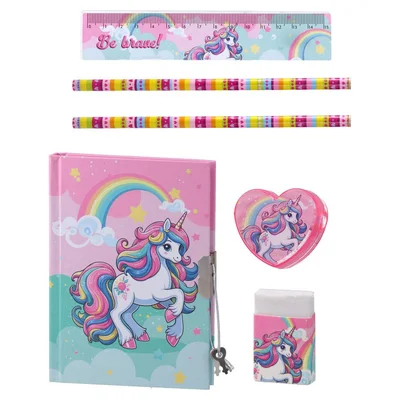 Takk Magical Box Set, notebook and accessories, unicorn
