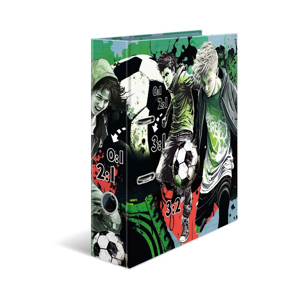 Herma Binder Street Soccer, cardboard, 7 cm, football