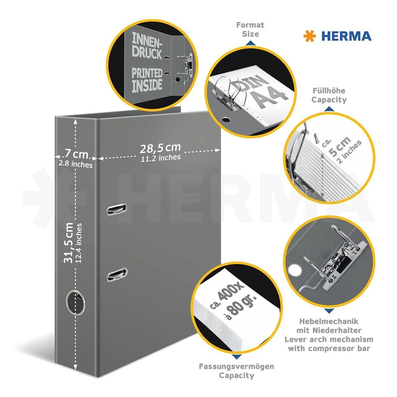 Herma Binder Football, cardboard, 7 cm