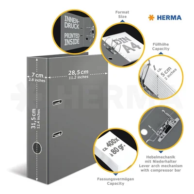 Herma Binder Football, cardboard, 7 cm