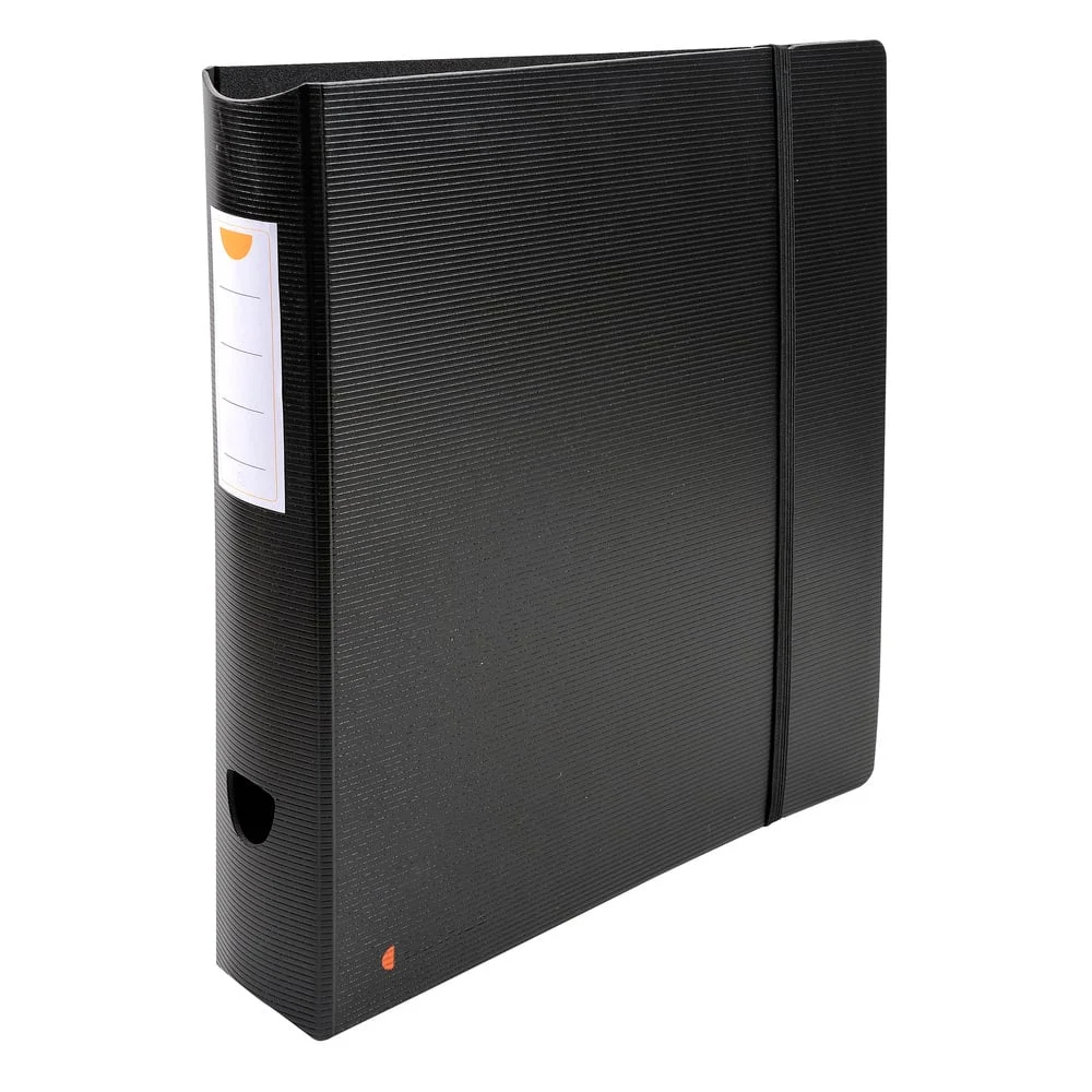 Exacompta Binder Exactive, PP, 6 cm, black