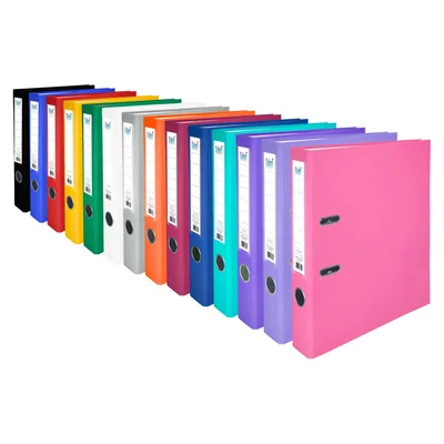 Colori Binder, 5 cm, PP, without metal edge, aquamarine