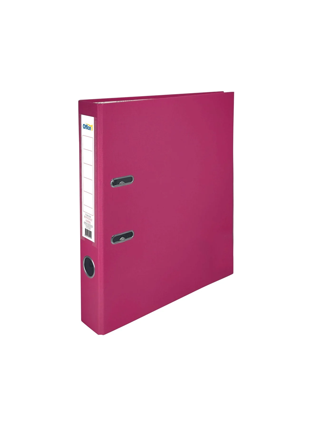 Office 1 Binder, 5 cm, PP, without metal edge, burgundy