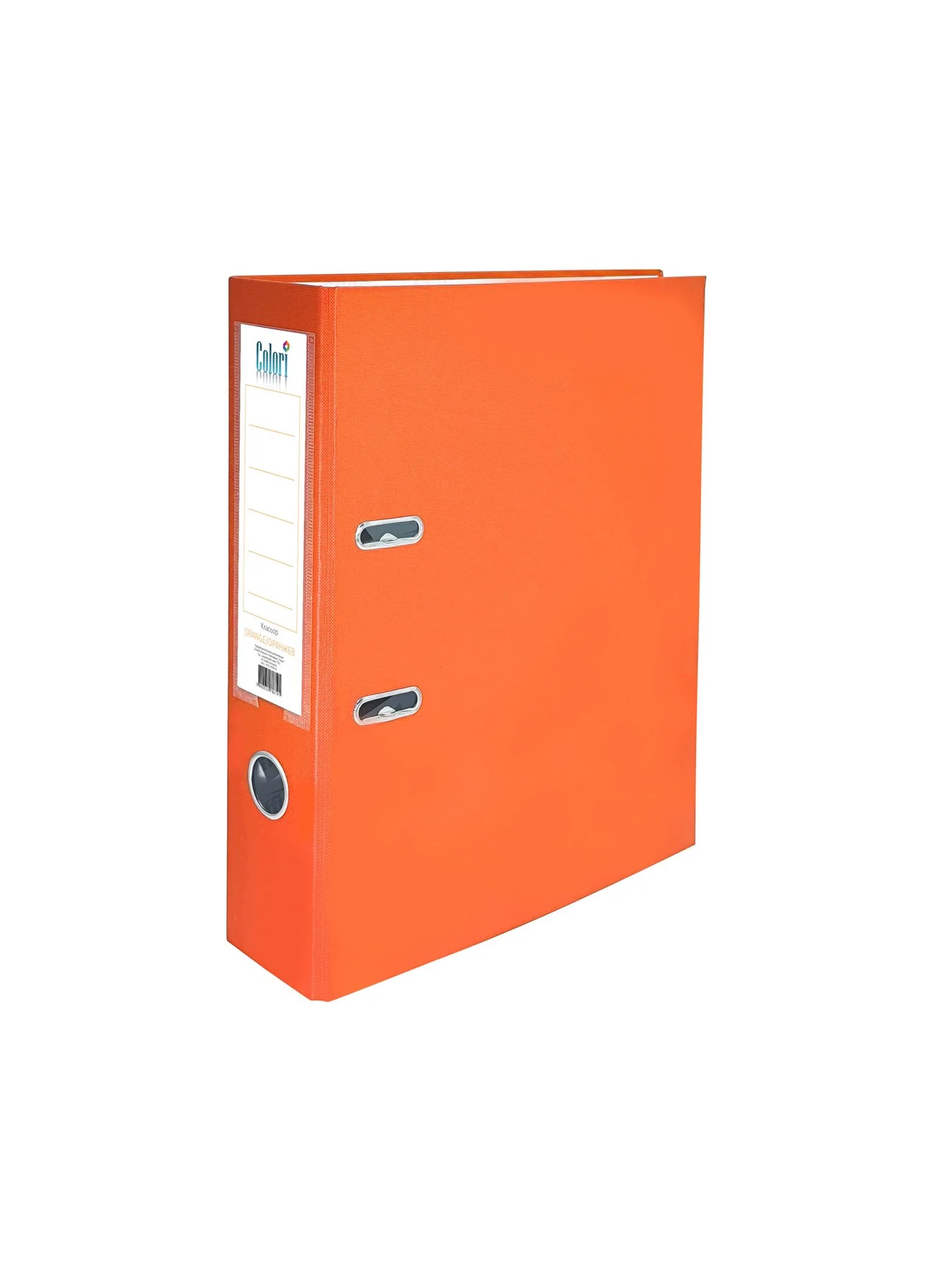 Colori Binder, 8 cm, PP, unassembled, orange, 50 pieces