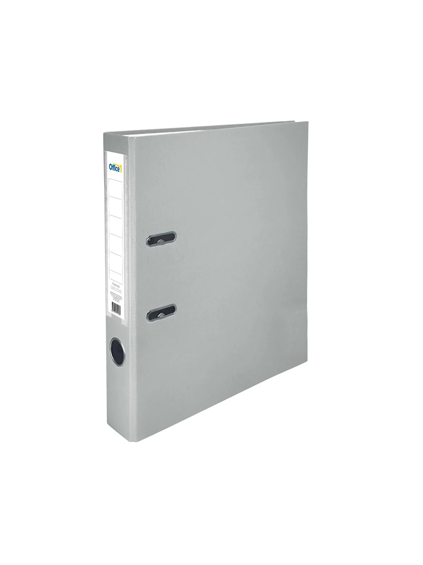 Office 1 Binder, 5 cm, PP, unassembled, gray, 50 pieces