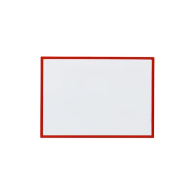 KEJEA Magnetic Document Pocket, A4, red frame