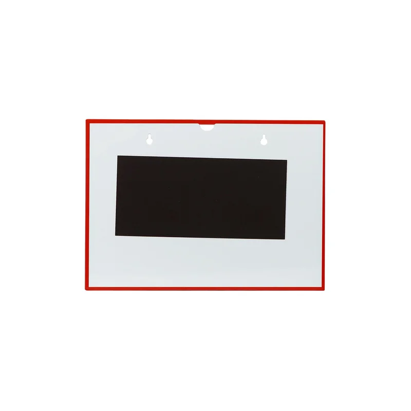 KEJEA Magnetic Document Pocket, A4, red frame
