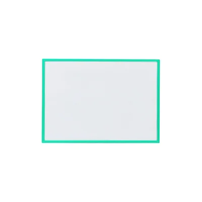 KEJEA Document Pocket, magnetic, A4, with green frame