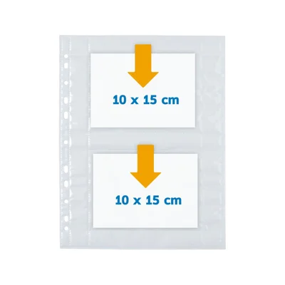 Herma Photo pockets, landscape, 10 x 15 cm, 10 pieces
