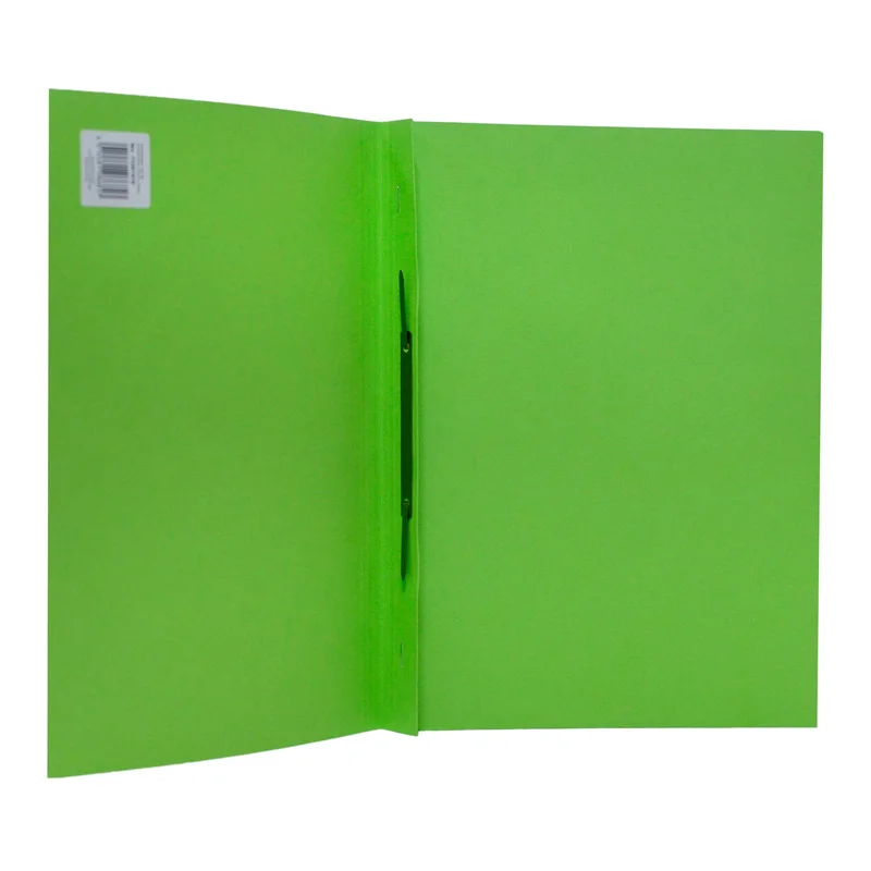 Falken Folder, cardboard, with fastener, green