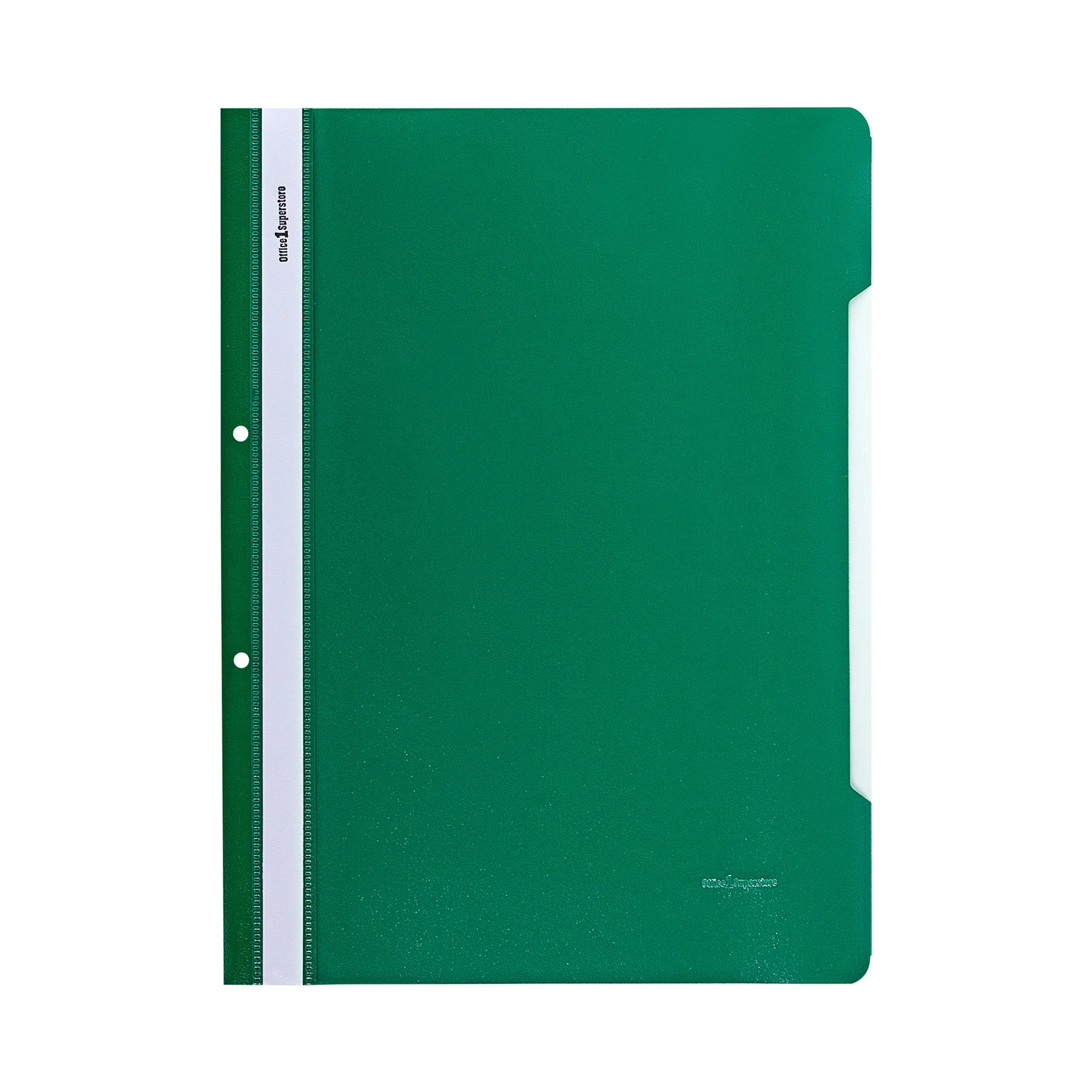 Office 1 Folder, PP, perforated, green, 12 pcs