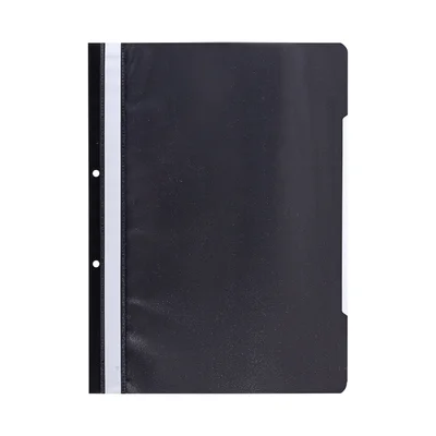 Folder Economy, PP, with Perforation, Black, 50 pcs
