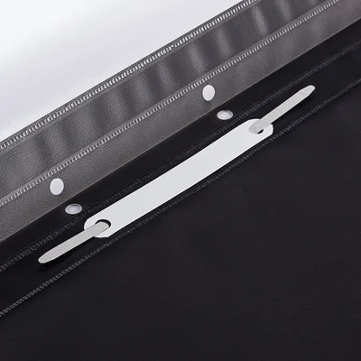 Folder Economy, PP, with Perforation, Black, 50 pcs