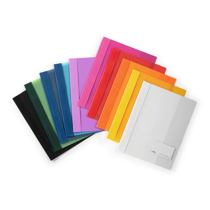 Durable Folder, A4+, PP, with business card pocket, green