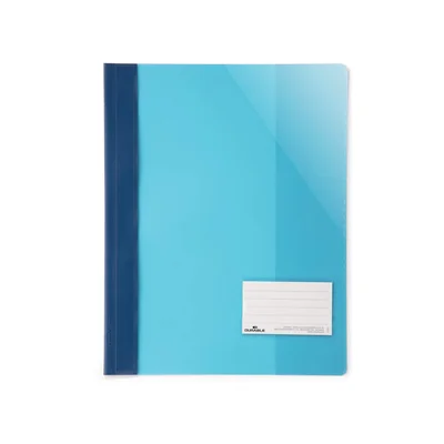 Durable Folder, A4+, PP, with business card pocket, blue