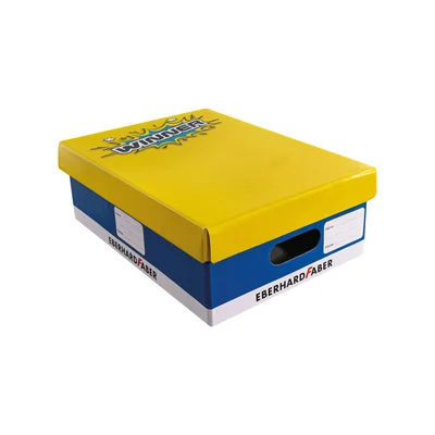 Eberhard Faber Box Winner, with lid, cardboard, for students