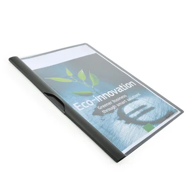 Rapesco Folder Eco Clip, A4, with clip, black
