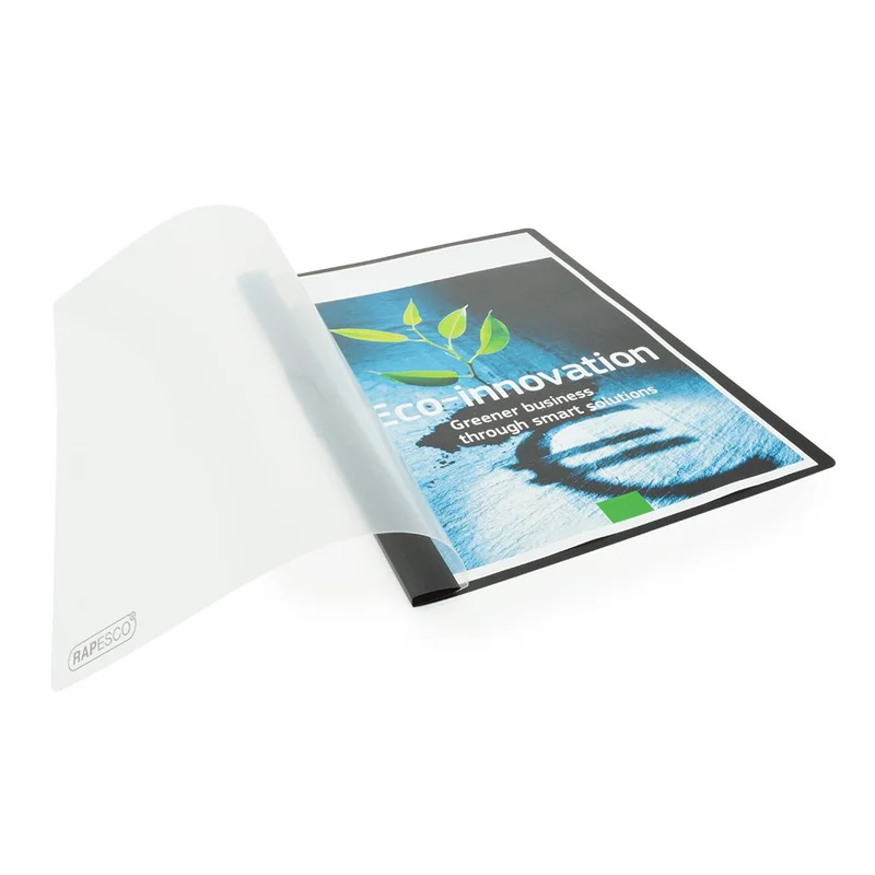 Rapesco Folder Eco Clip, A4, with clip, black