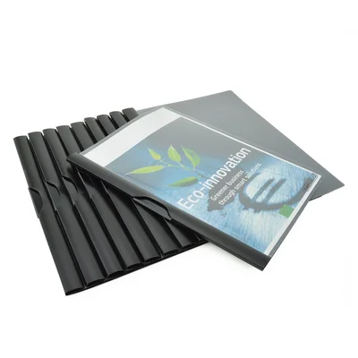 Rapesco Folder Eco Clip, A4, with clip, black