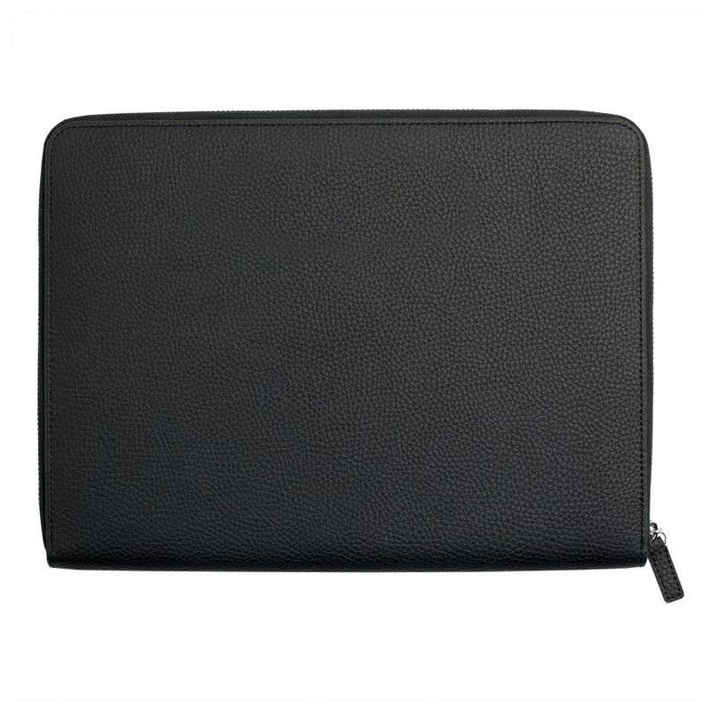 Cerruti 1881 Conference folder Hamilton, A4, black, with writing pad