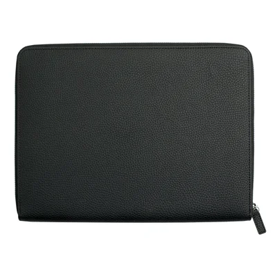 Cerruti 1881 Conference folder Hamilton, A4, black, with writing pad