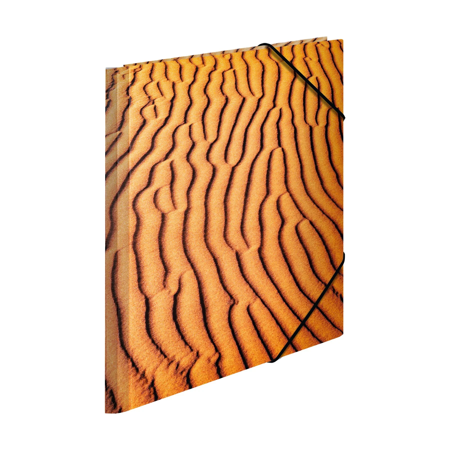 Herma Folder Nature, cardboard, with elastic, A4, sand