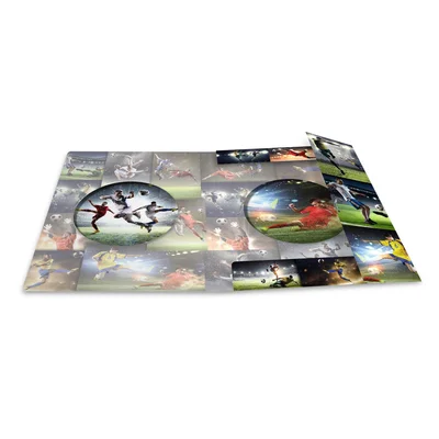 Herma Folder Football, cardboard, with elastic, A4