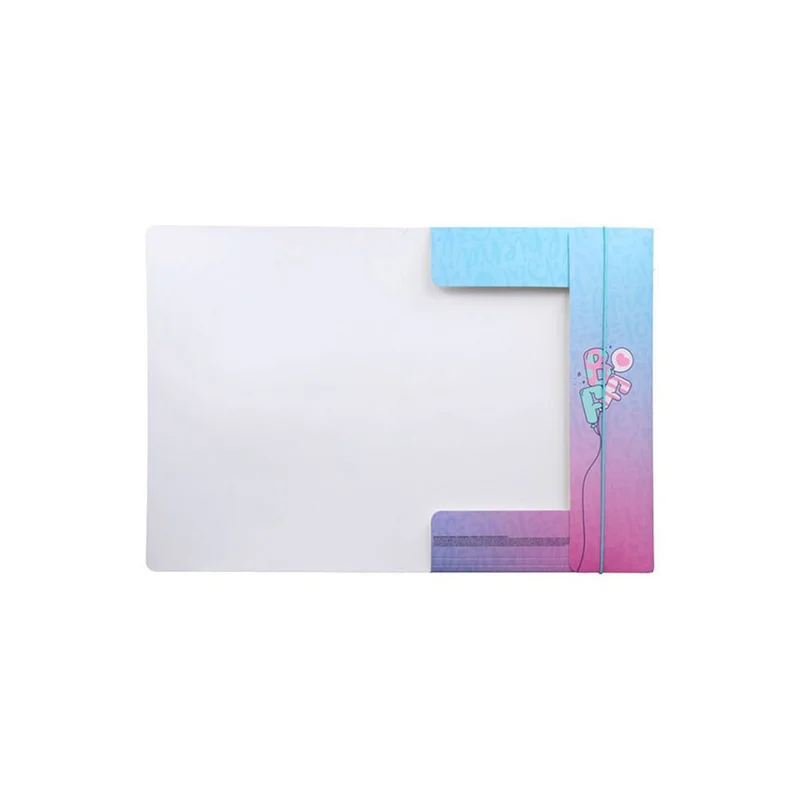 Play Apex 10 Folder, with elastic, for girls, 10 mm, assorted, 1 pc