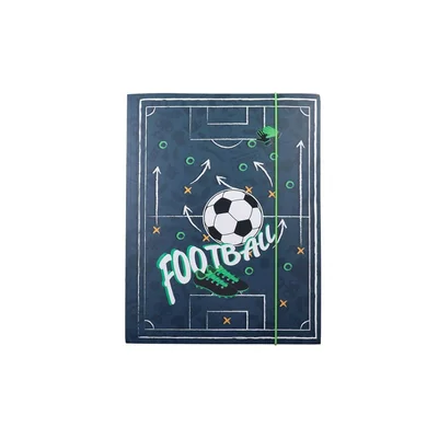 Play Apex 10 Folder, with elastic, for boys, 10 mm, assorted, 1 pc