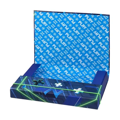 Play Apex 40 Folder, with elastic, for boys, 40 mm, assorted