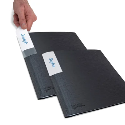 Rapesco Folder Germ-Savvy, PP, 40 pockets, black